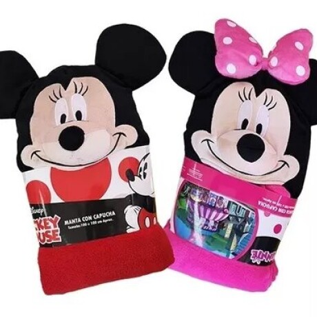 Frazada Bebe con Capucha Original Minnie 001
