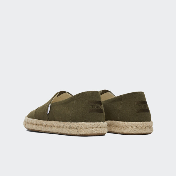 Alpargata Toms Rope 2.0 Espadrille Verde