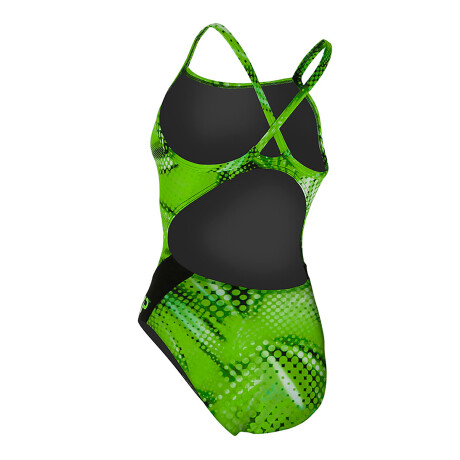 Michael phelps - Malla de Baño para Mujer Team Prints Mesa Mid Back SW255990334 - Uv Upf 50+. 34. 001