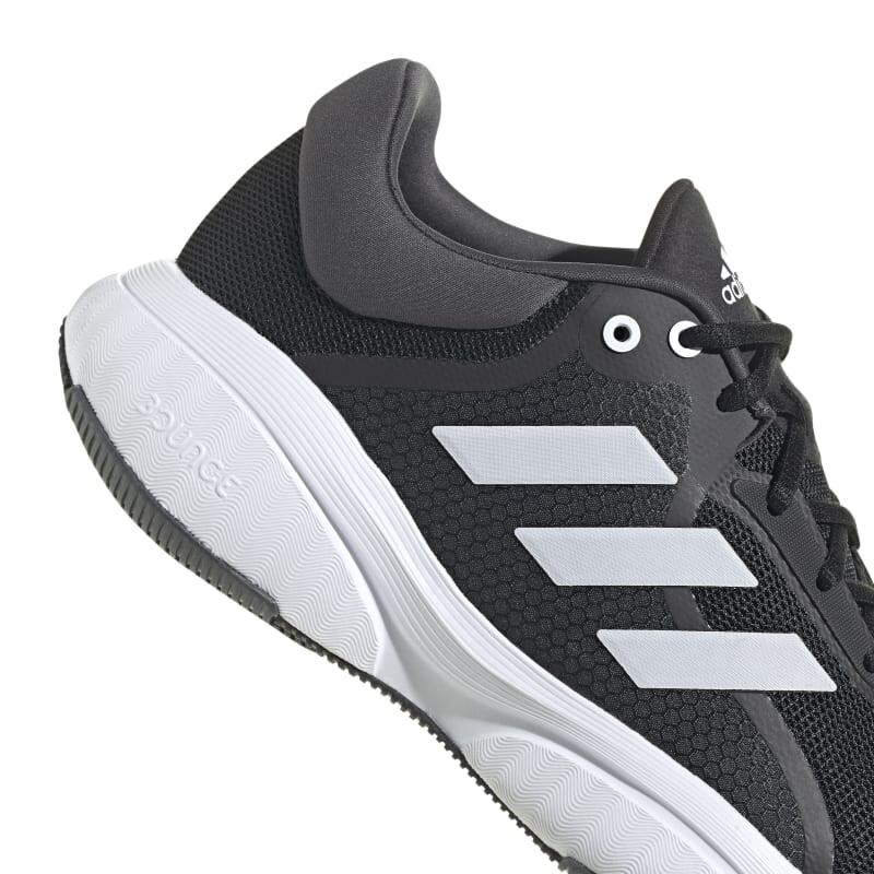 Calzado Running Adidas de Hombre - GW6646 Negro-blanco