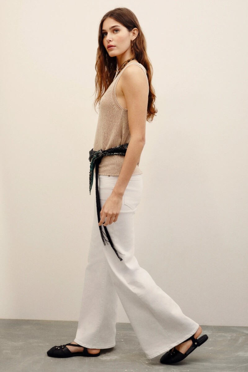 JEAN WEEKEND WHITE Blanco