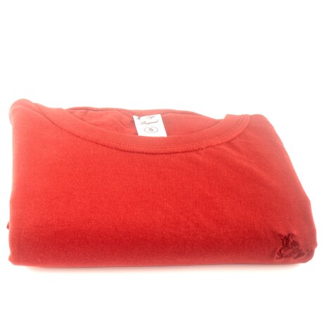 Remera tipo Hering Bordo