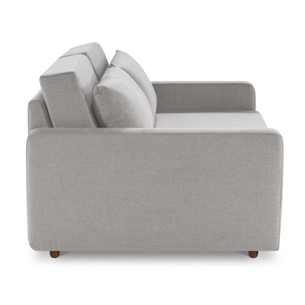 SOFA CUERO-Y-MADERA GRIS LONDON