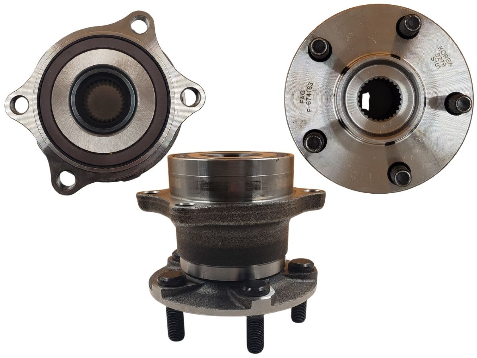 Rueda Trasera Maza Subaru Forester/Impreza 08-25 Ext Ø124 x Int Ø28.2 