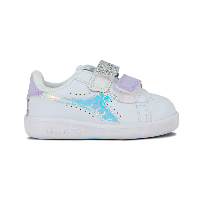 Diadora Knock On Lifestyle Niños Blanco-lila Blanco-lila