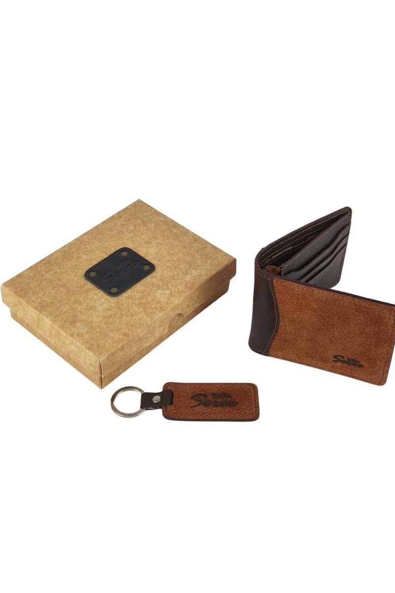 Set billetera y llavero Oxido