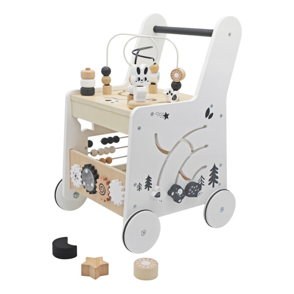 CAMINADOR CON ANDADOR ACTIVIDADES SENSORIALES BLANCO CAMINADOR CON ANDADOR ACTIVIDADES SENSORIALES BLANCO