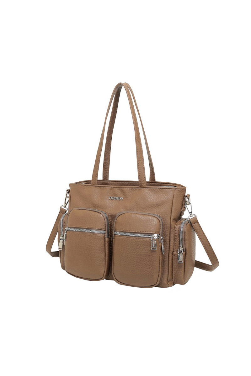 Cartera Trendy - Beige 