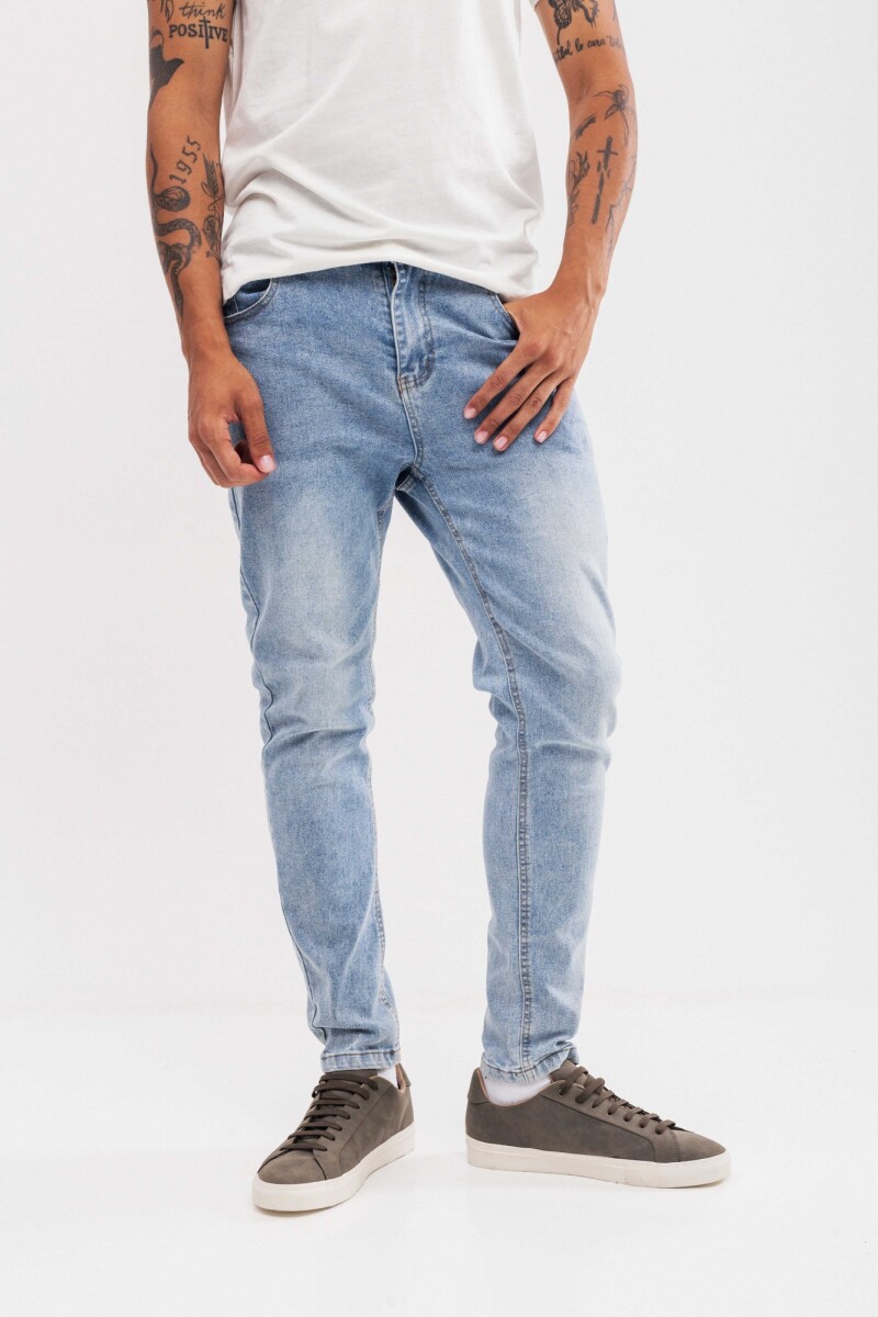 Pantalón de jean skinny Azul