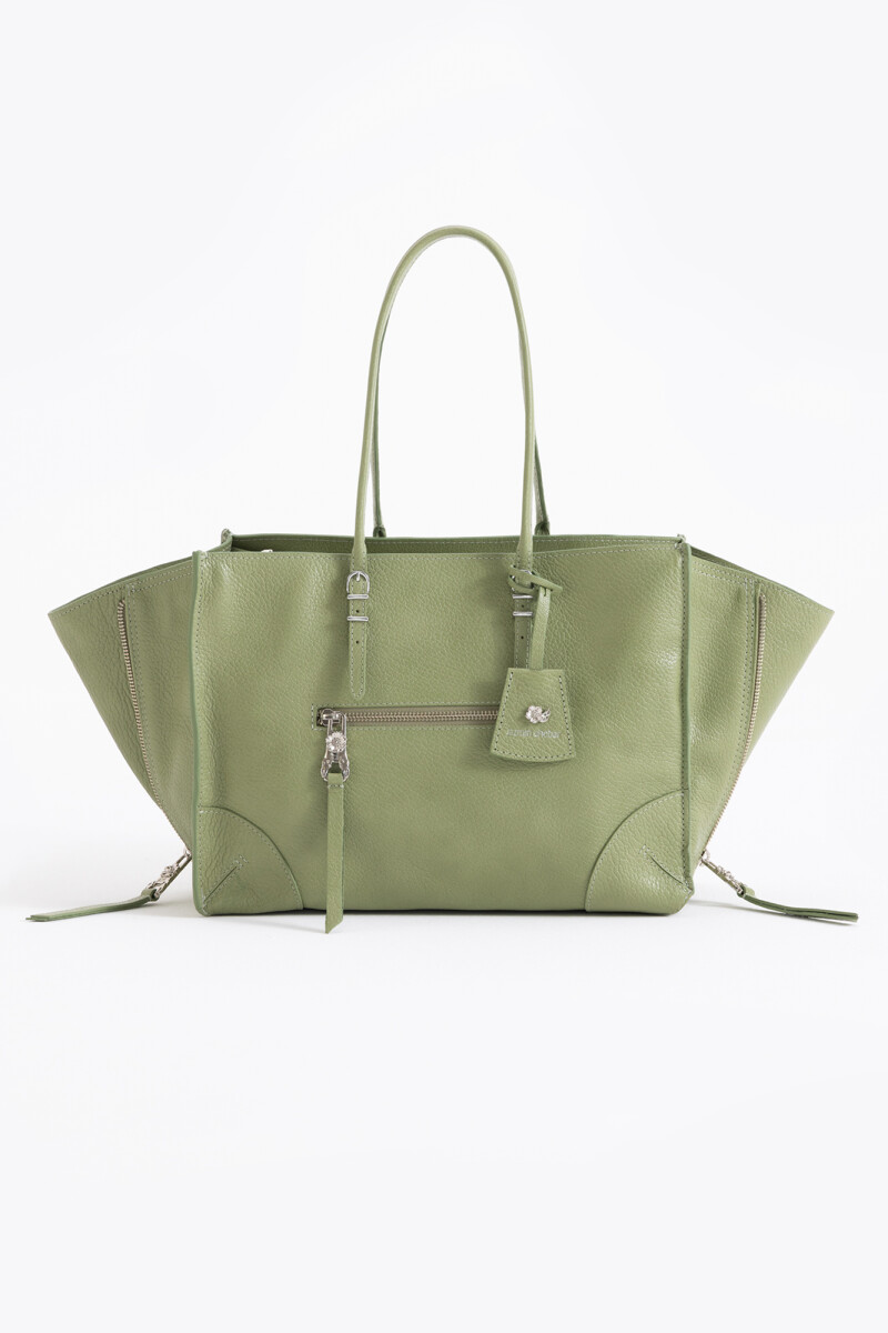 TOTE BARROQUE SMALL Verde Oliva