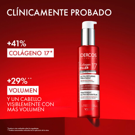 Pre-Shampoo Dercos Collagen Filler 17 Reparador 150ml Pre-Shampoo Dercos Collagen Filler 17 Reparador 150ml