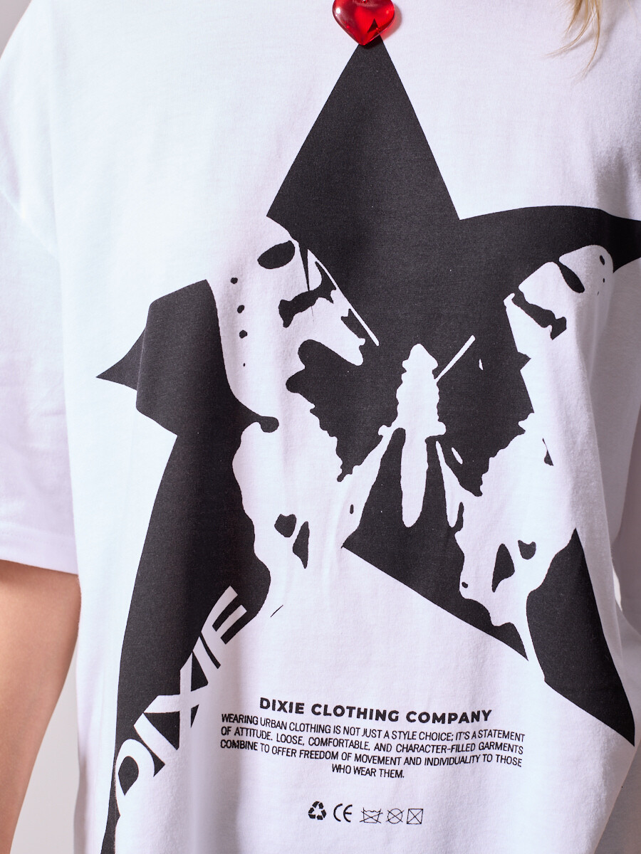 T-SHIRT BETY DIXIE Blanco