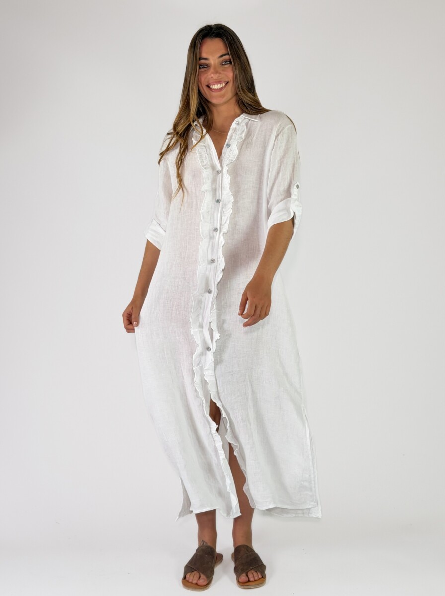 VESTIDO PERLA - BLANCO 