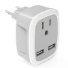 ADAPTADOR PARA COMPUTADORA +2USB BLANCO ADAPTADOR PARA COMPUTADORA +2USB BLANCO