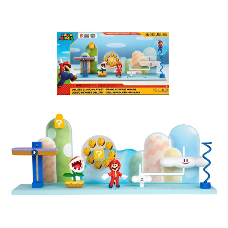 Figura Super Mario Deluxe Cloud Set Figura Super Mario Deluxe Cloud Set