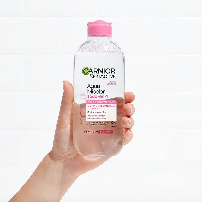 Agua Micelar Garnier 400 Ml. Agua Micelar Garnier 400 Ml.