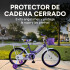 Bicicleta infantil Shengdi Rodado 18 Canasto Parrilla Hadas Color Violeta