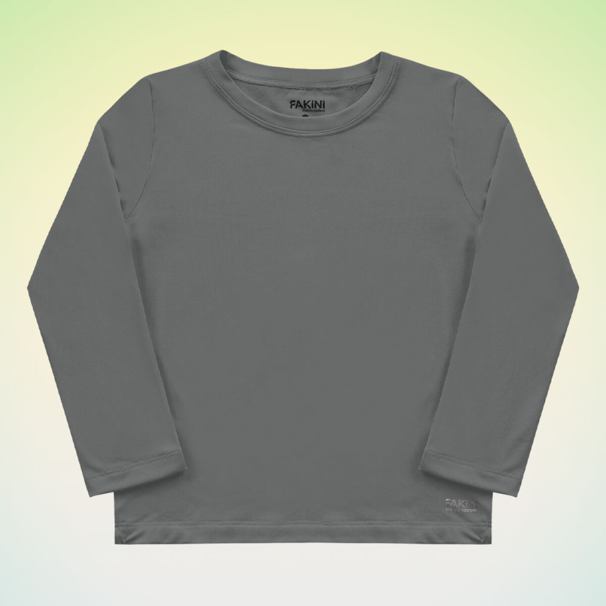 Remera térmica manga larga cuello redondo 