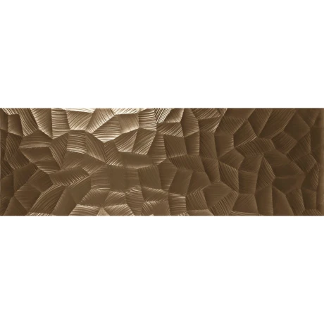 Ceramica Bronce Decorado Textura 40X120Cm Pared GAMAS DE MARRON