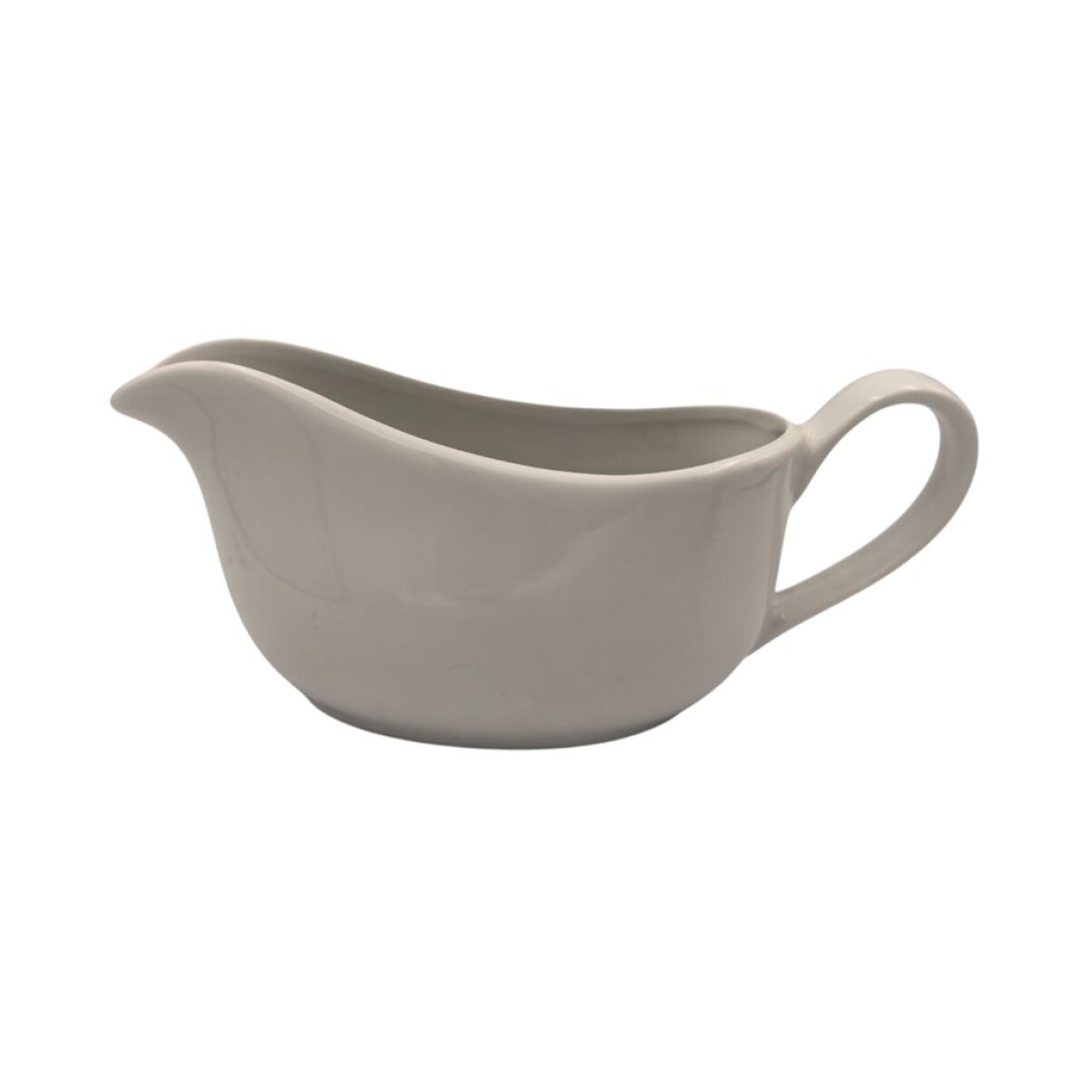 CREMERA LISA 21x7x9.5CM PORCELANA BLANCO 
