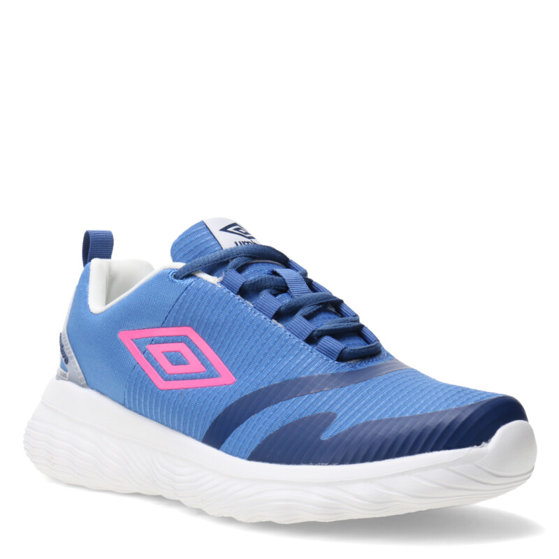 Championes de Mujer Umbro Nalad Azul Piedra - Azul Marino - Fucsia