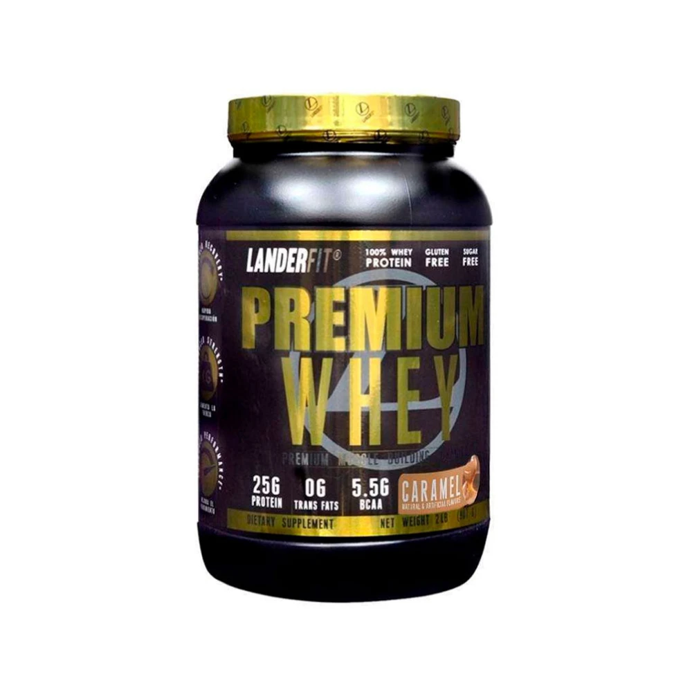 PREMIUM WHEY CARAMEL LANDERFIT FR. X 907