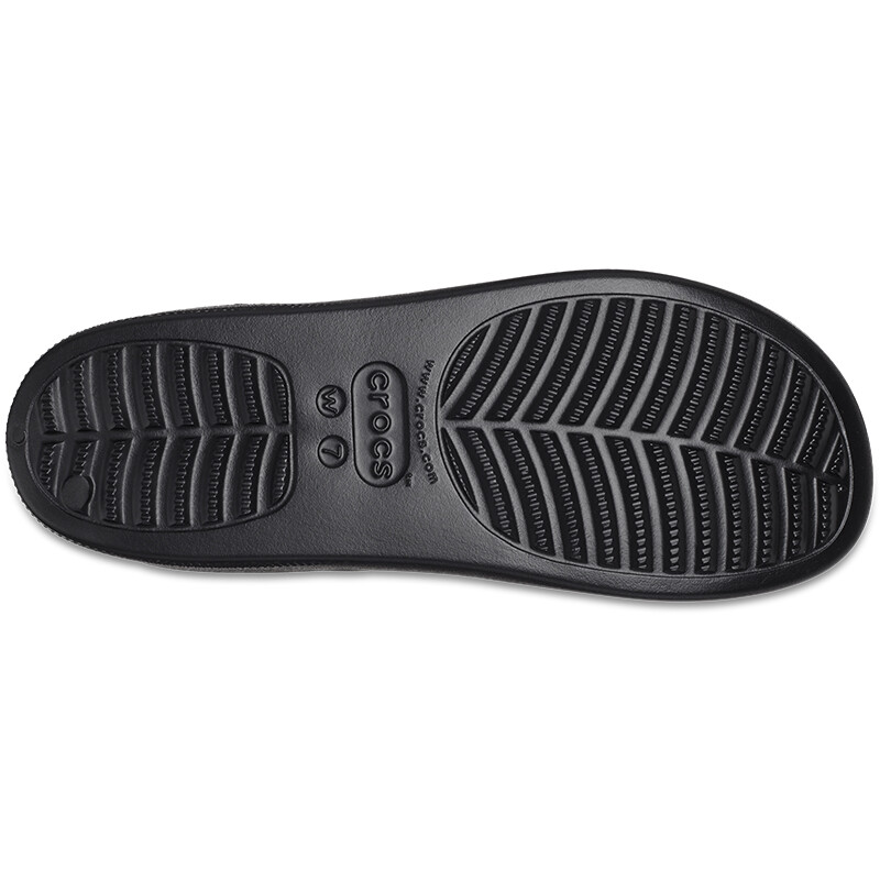 Sandalias Classic Platform Slide Negro