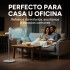 Ventilador 2 En 1 Pie Escritorio Goldtech 3 Velocidades 30W Color Blanco