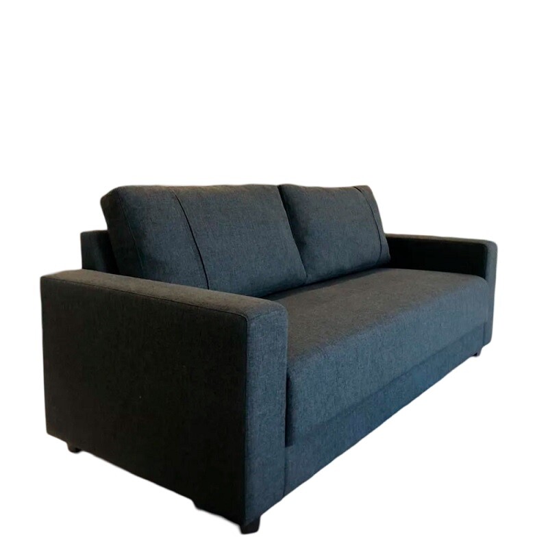 SOFA 3 CUERPOS - TELA PET FRIENDLY GRIS OSCURO SOFA 3 CUERPOS - TELA PET FRIENDLY GRIS OSCURO