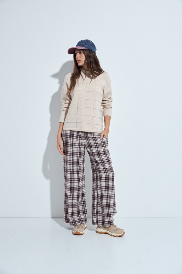 POLERA COLMAL Beige Melange