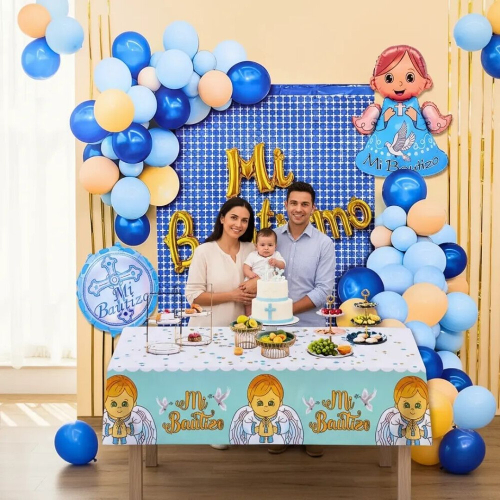 Set De Globos Para Fiesta De Bautismo Set De Globos Para Fiesta De Bautismo