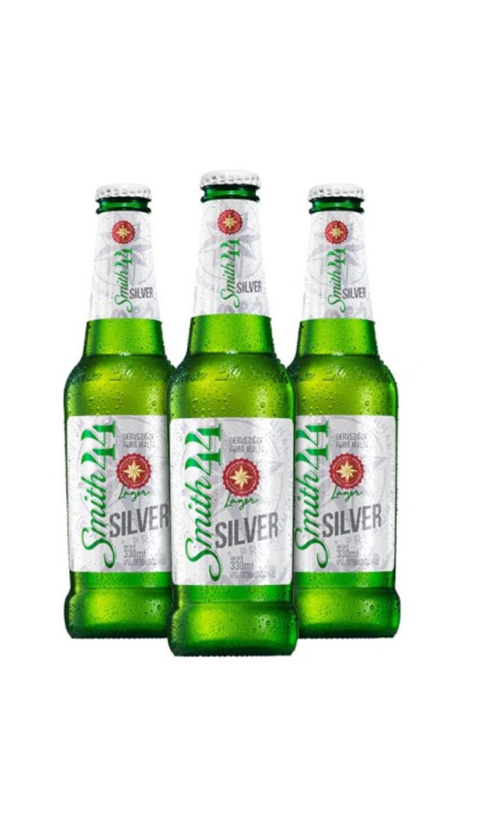 CERVEZA SMITH 44 SILVER 330ML (BOT. VIDRIO)LAGER FDA X24 