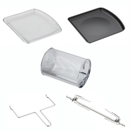 Freidora de Aire HOGARON 1800W Capacidad 12L 10 Programas Con Accesorios Freidora de Aire HOGARON 1800W Capacidad 12L 10 Programas Con Accesorios