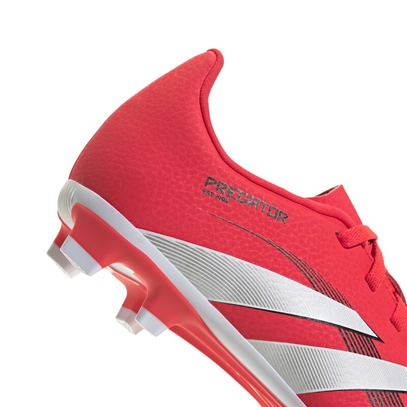 Championes adidas Predator Club FG/MG de niño Red & White