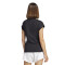 Remera de Mujer Adidas Negro - Blanco