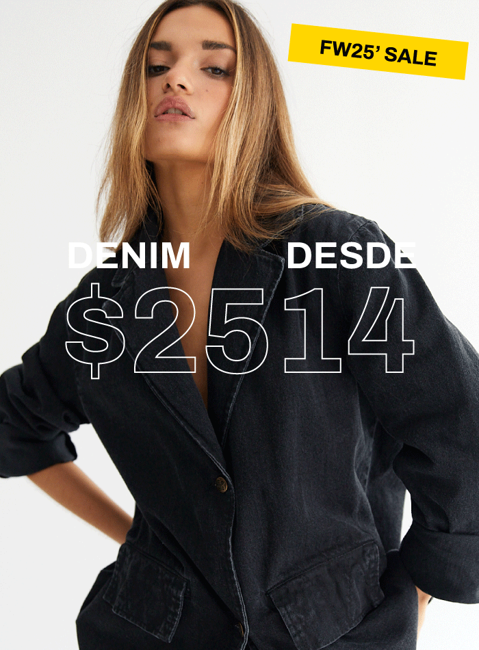 DENIM SALE TERCIO
