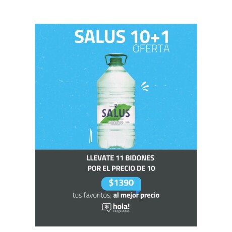 SALUS 10+1 BIDON 6,25LT (11 BIDONES) SALUS 10+1 BIDON 6,25LT (11 BIDONES)