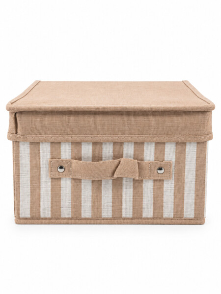 CAJA ORGANIZADORA PLEGABLE COTTON BEIGE