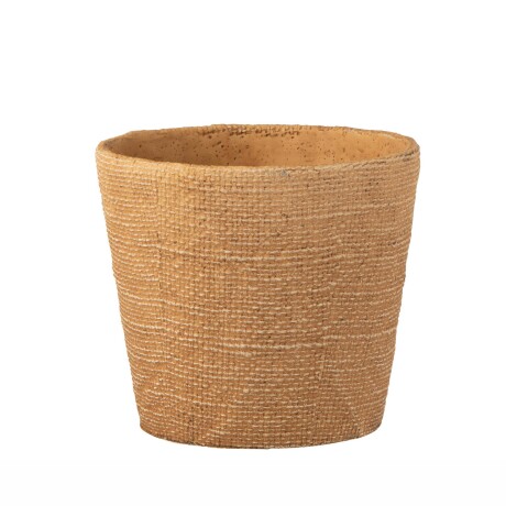 MACETA CEMENTO NATURAL-BEIGE BISTRO