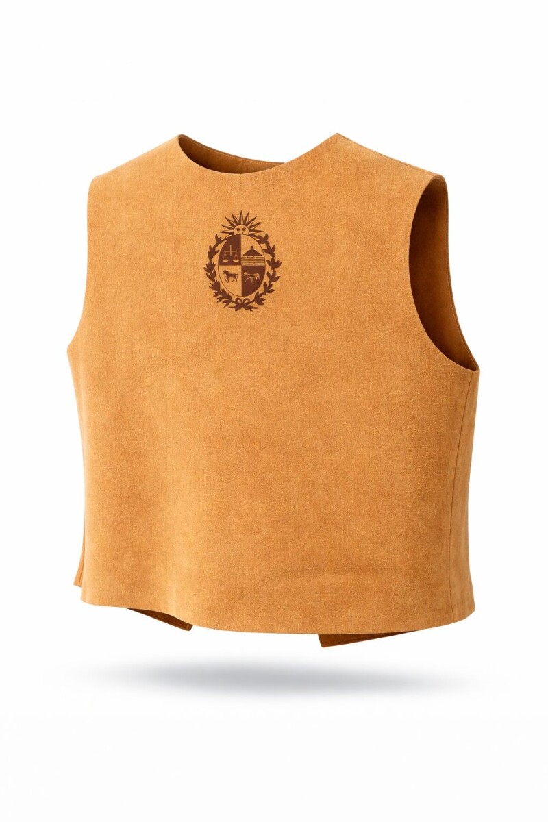 Chaleco Gamuza - Escudo Nacional 