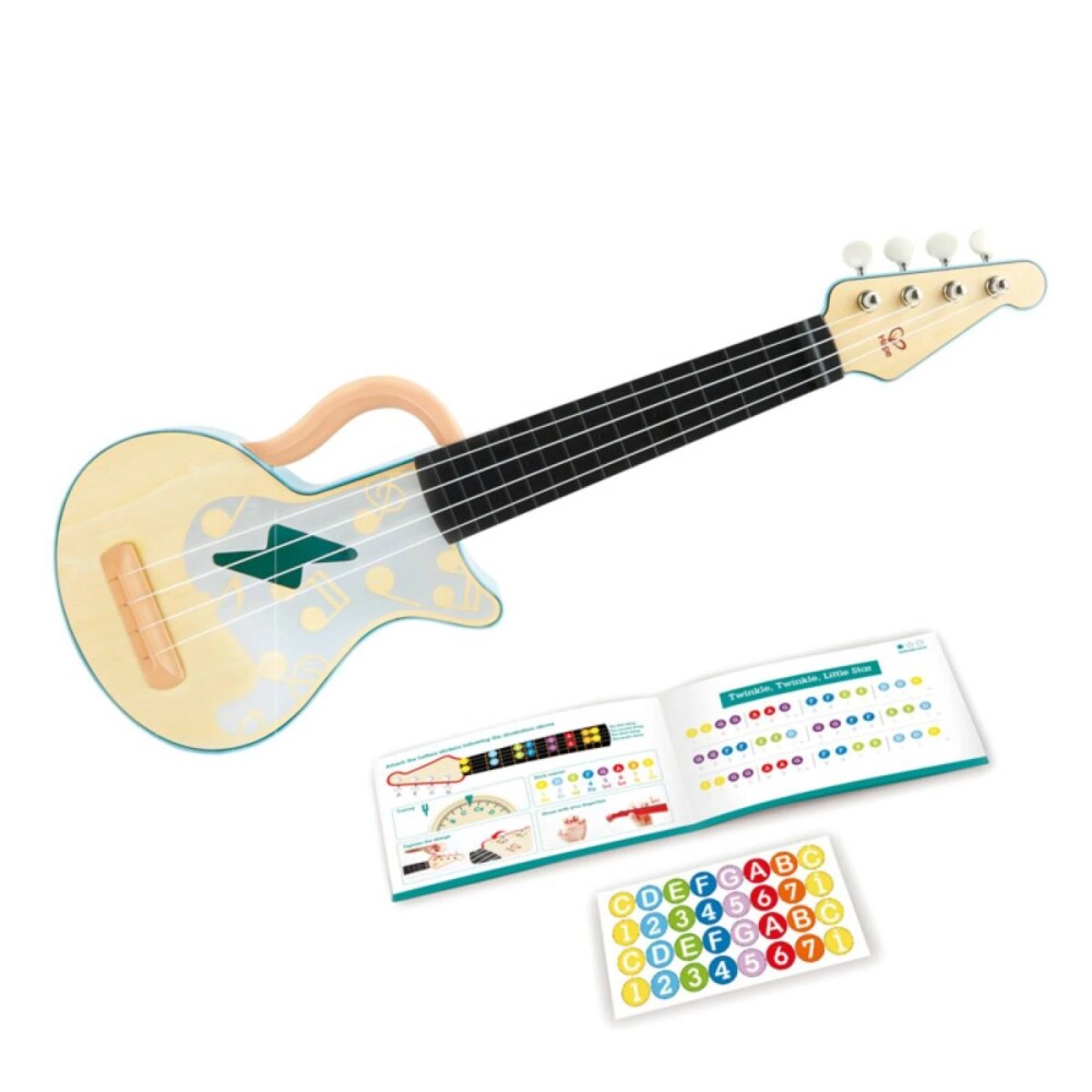 Guitarra Rock´n Roll Ukelele Hape Guitarra Rock´n Roll Ukelele Hape