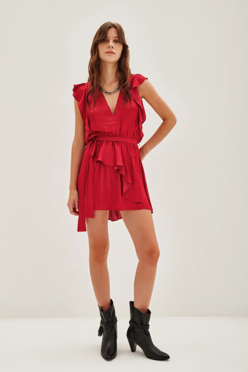 Vestido Blondie Rojo