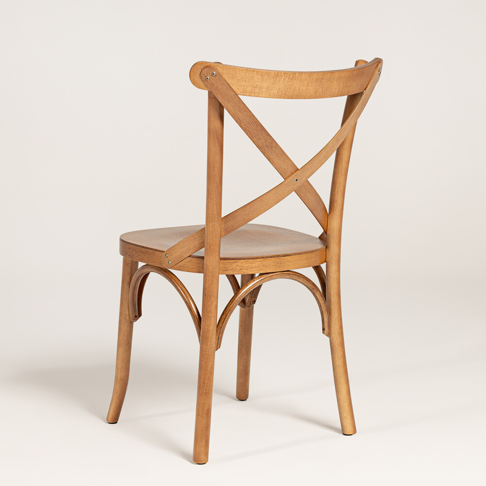 Silla 100% en madera maciza reforzada Silla 100% en madera maciza reforzada