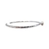 Brazalete Delhi-Plata rodinada 925- Piedra Luna-BR2017 conpiedra