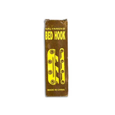 Gancho p/cama bicromatizado 5" x 1.2mm Jgo Gancho p/cama bicromatizado 5" x 1.2mm Jgo