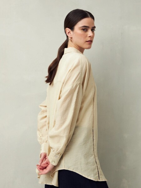 CAMISA D.CASSIN BELMA ALMENDRA