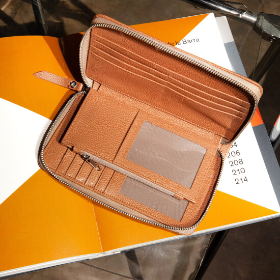 Cartera Loria Studio Billetera Prospera Marron 0