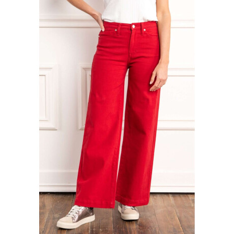 Jean Wide Rojo
