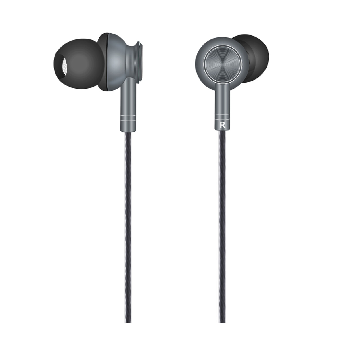 Auriculares Con Cable AW-F1 - Gris 
