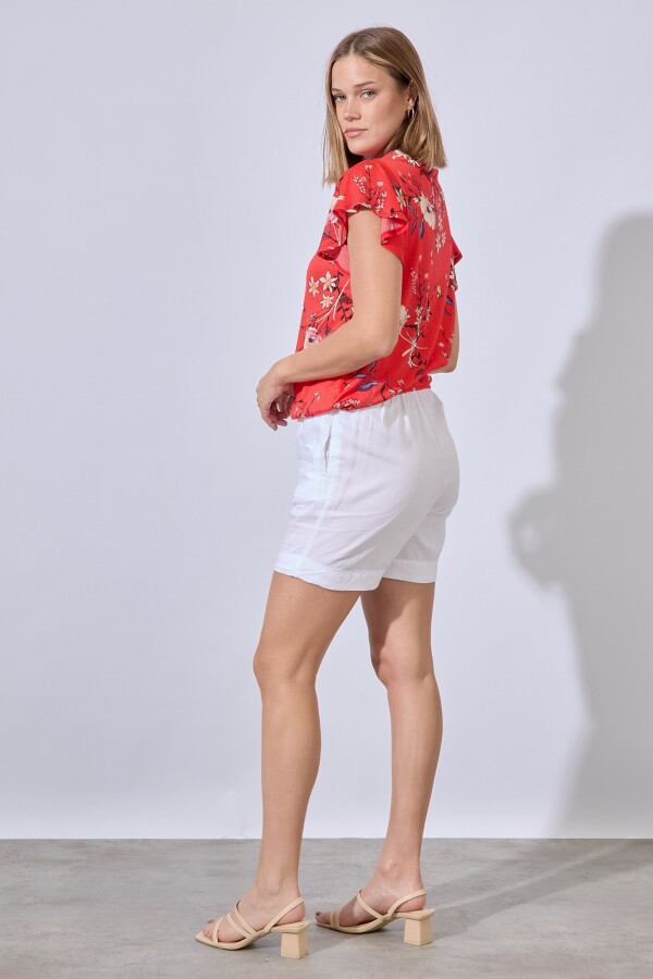 Blusa Flores ROJO/MULTI